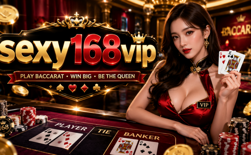 sexy168vip เว็บคาสิโนบาคาร่าออนไลน์ ระบบเสถียร แจกเครดิตฟรี